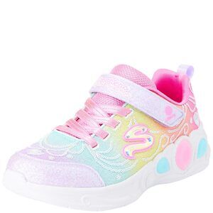 Skechers Kids Girls Princess Wishes Sneaker, Multi, 3, Little Kid